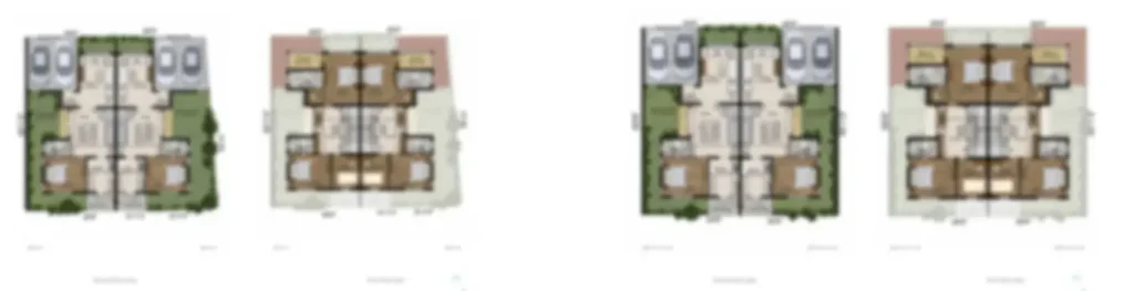 Assetz Paradise Villaments 4 BHK Floor plan by Assetz Property Group located at Chikkagubbi, Hennur Road, Bangalore, Karnataka.